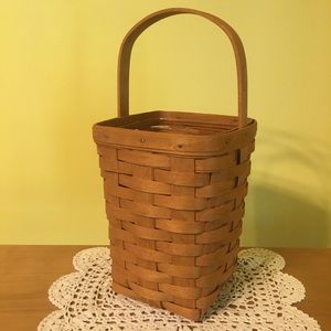 Longaberger Large Peg Basket